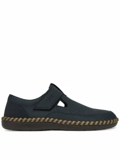 Scarpe basse B2453-14 Blu scuro