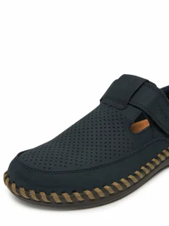 Scarpe basse B2453-14 Blu scuro