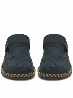 Scarpe basse B2453-14 Blu scuro