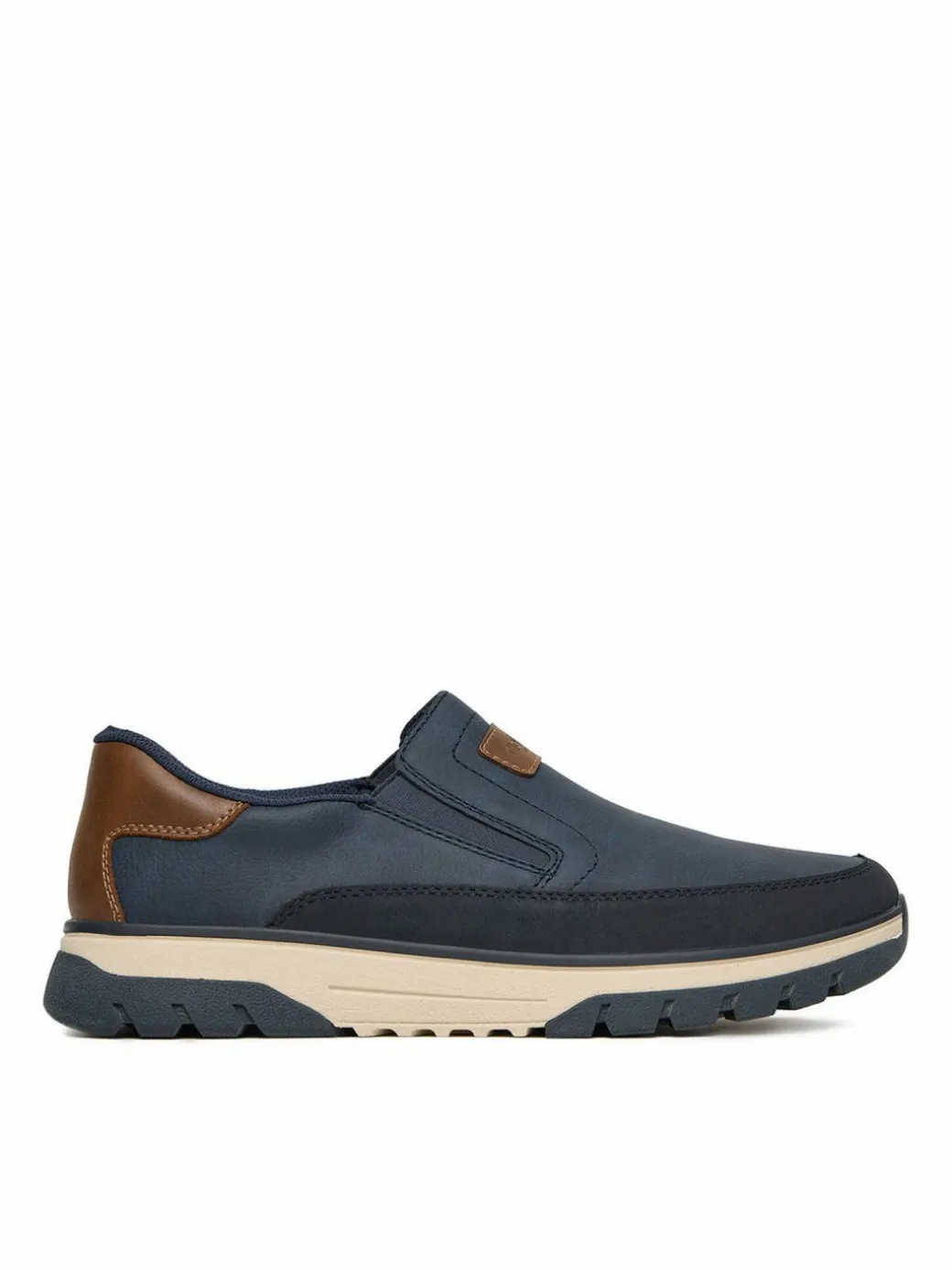 Scarpe basse B9350-14 Blu scuro