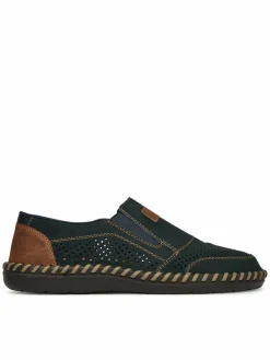 Scarpe basse B2466-14 Blu scuro