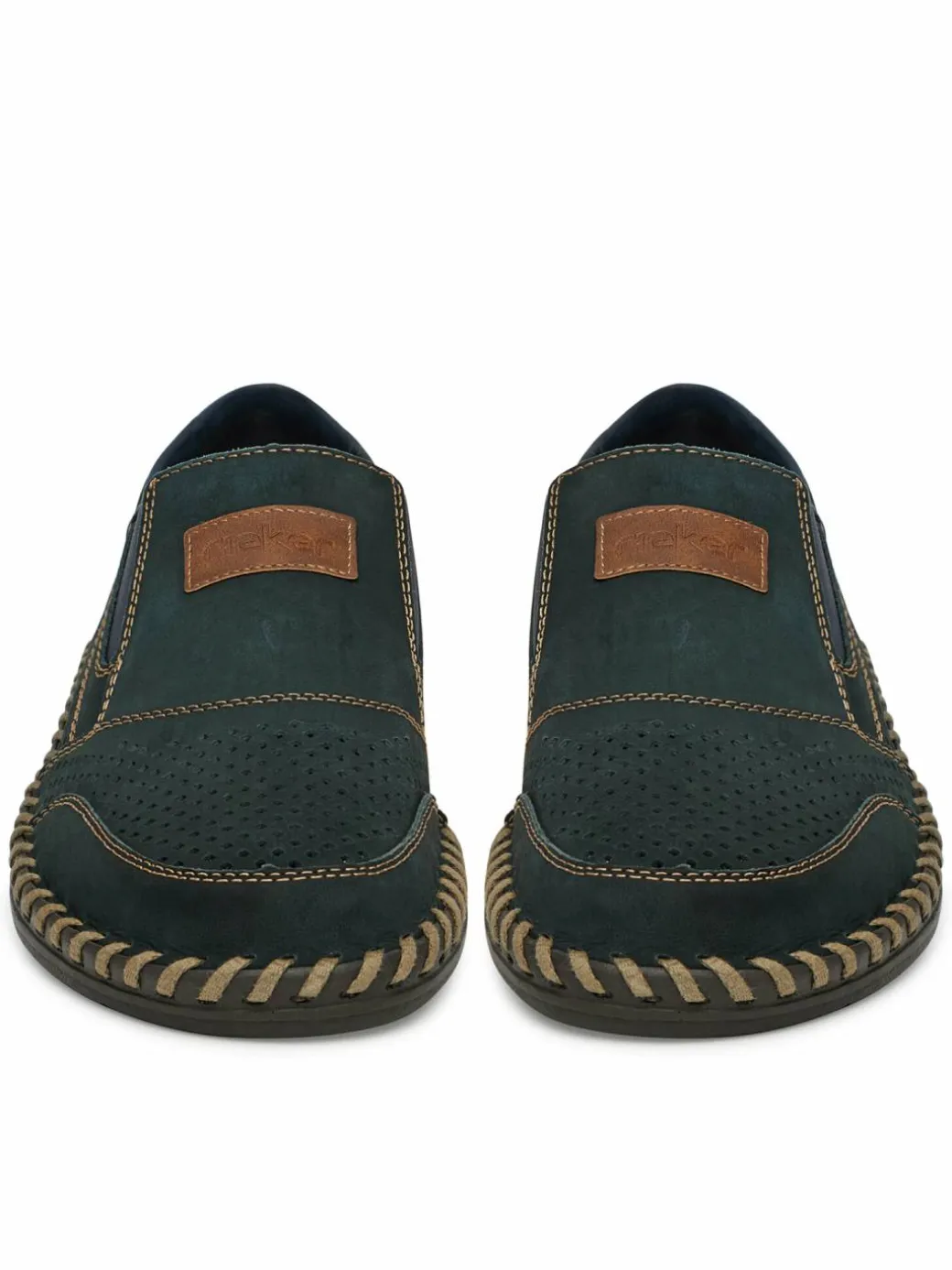 Scarpe basse B2466-14 Blu scuro