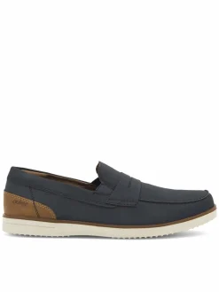 Scarpe basse B2350-14 Blu scuro