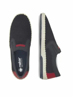 Scarpe basse B4554-14 Blu scuro