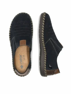 Scarpe basse B2457-14 Blu scuro