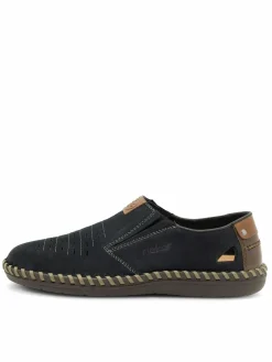 Scarpe basse B2457-14 Blu scuro
