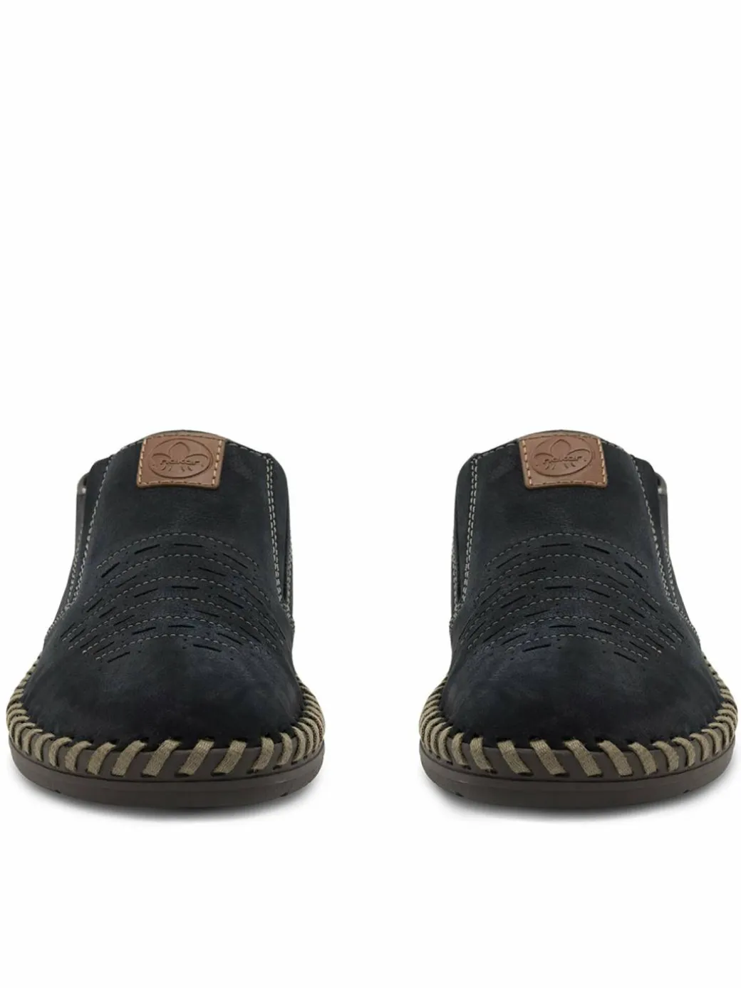 Scarpe basse B2457-14 Blu scuro