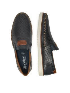 Scarpe basse B2356-14 Blu scuro
