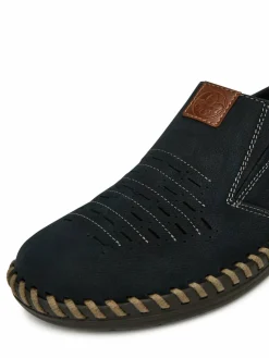 Scarpe basse B2457-14 Blu scuro