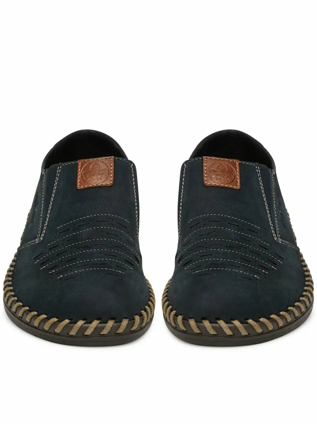 Scarpe basse B2457-14 Blu scuro