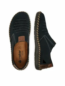 Scarpe basse B2457-14 Blu scuro
