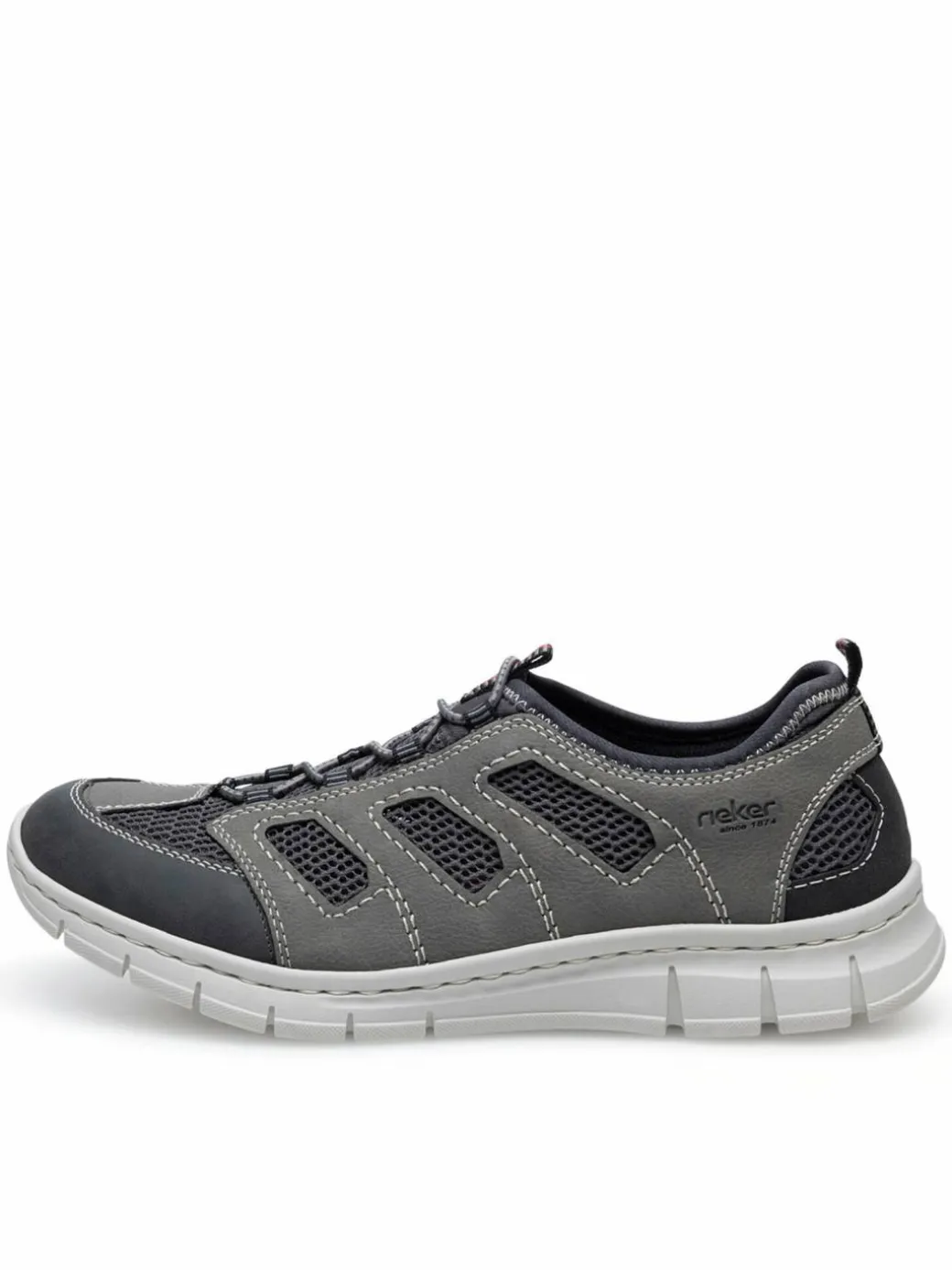 Scarpe basse B7762-45 Grigio