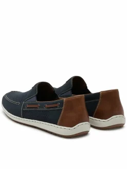 Scarpe basse 08866-15 Blu scuro
