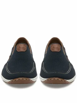 Scarpe basse 08866-15 Blu scuro