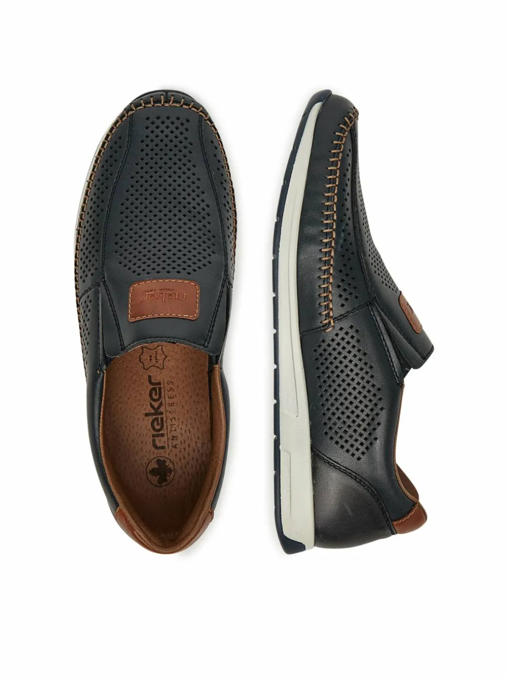 Scarpe basse 11950-14 Blu scuro
