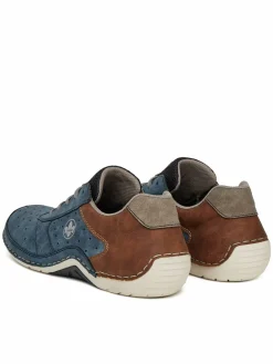 Scarpe basse 07506-16 Blu scuro