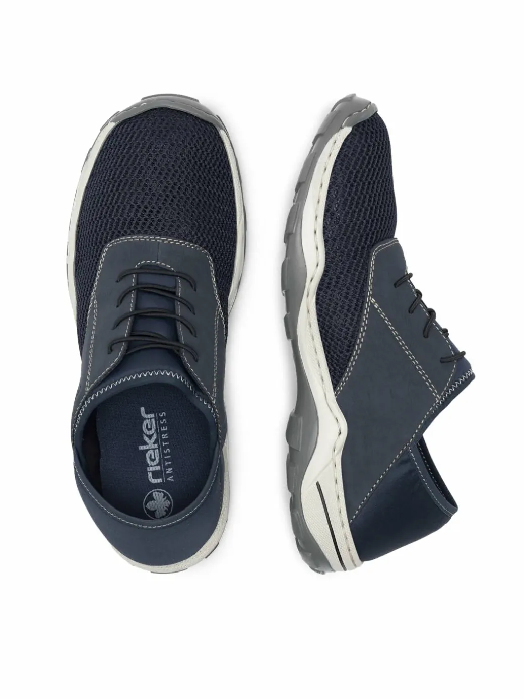 Scarpe basse 08015-14 Blu scuro