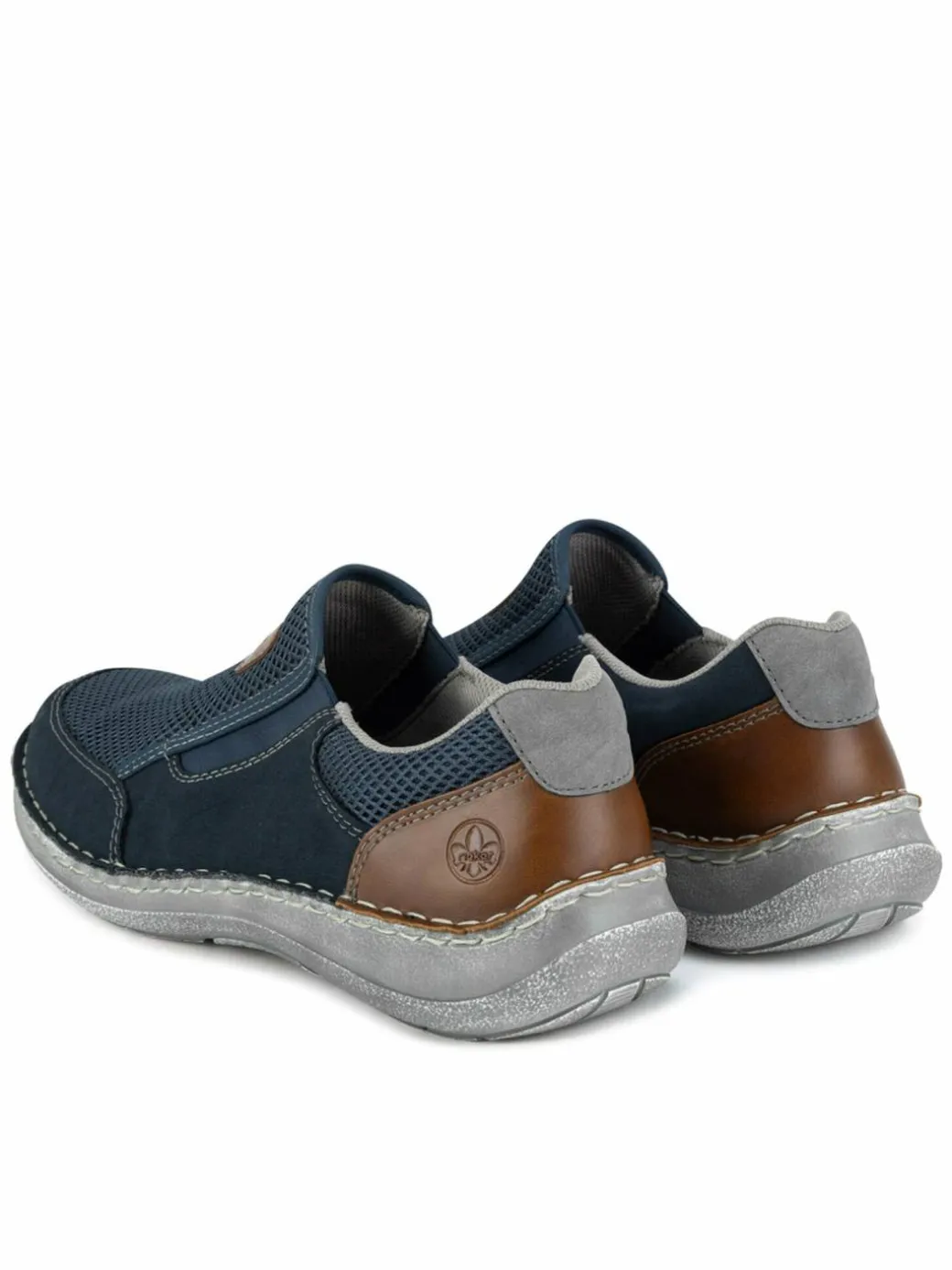 Scarpe basse 03053-14 Blu scuro