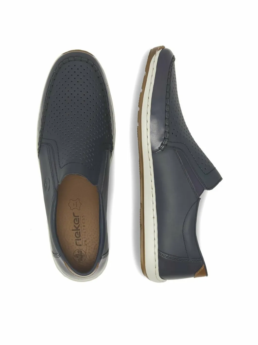 Scarpe basse 08868-15 Blu scuro