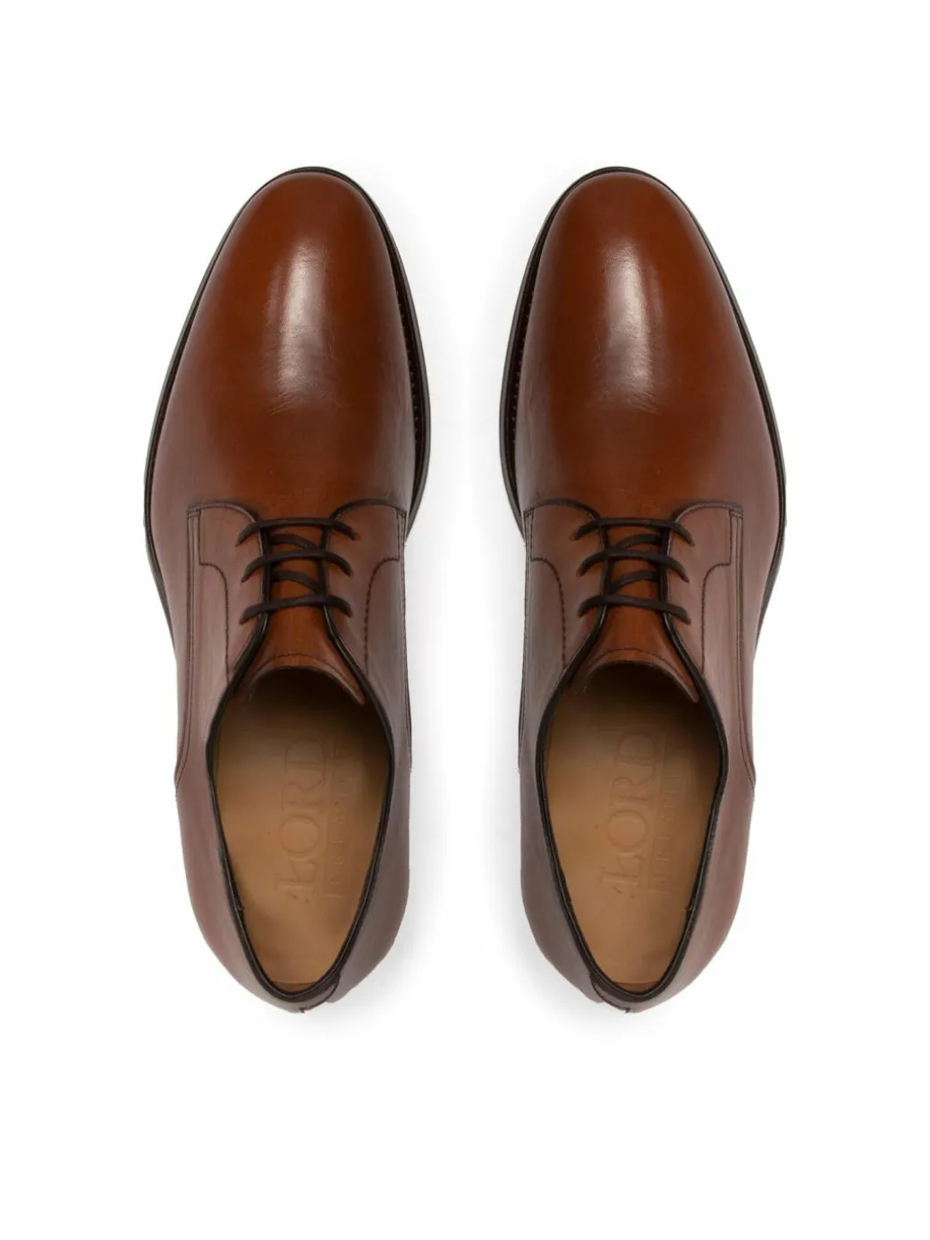 Scarpe basse Derby 5504 Marrone