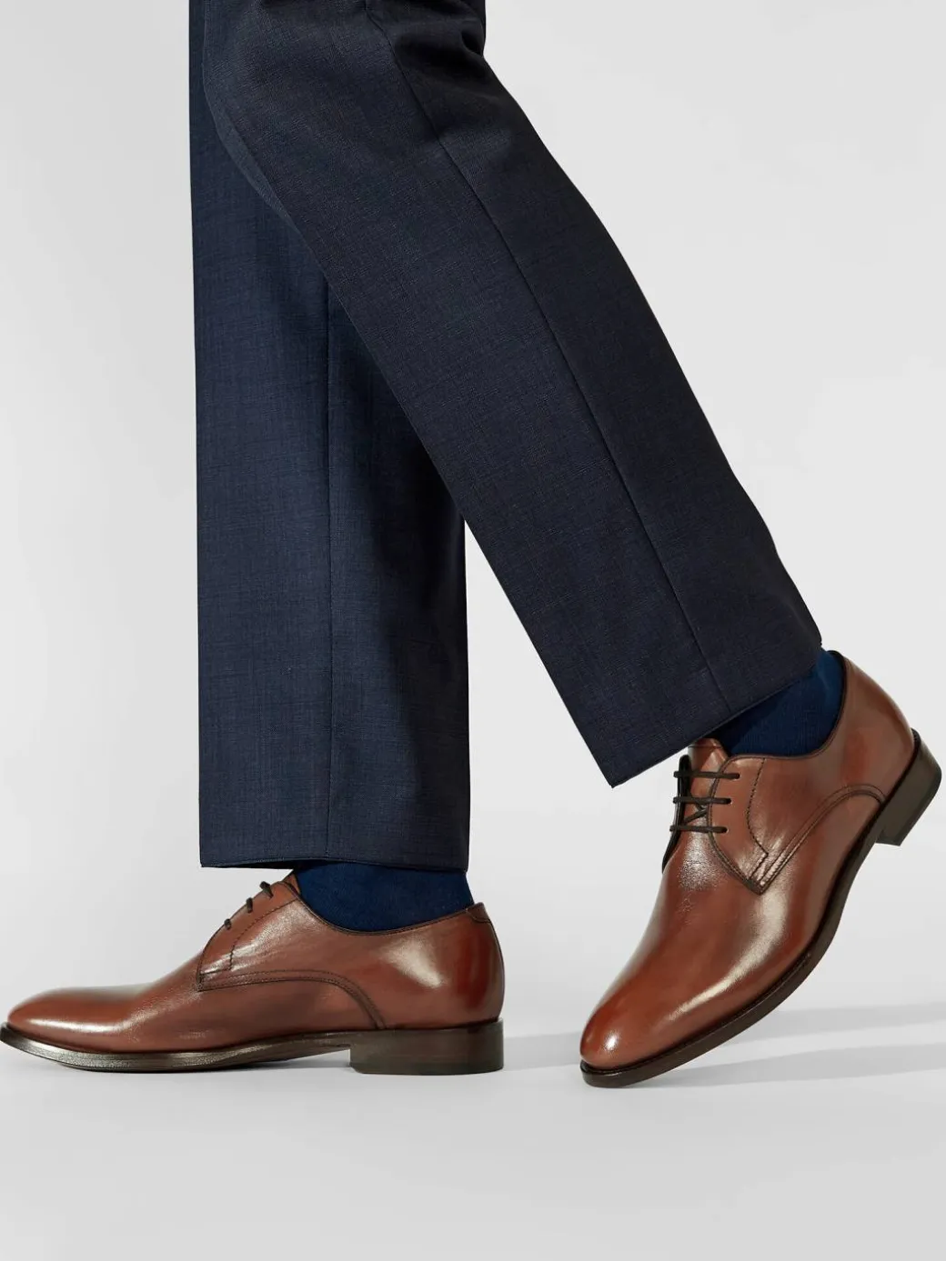 Scarpe basse Derby 5504 Marrone