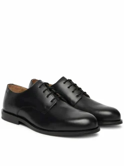Scarpe basse Ess Rubber Derby Lth HM0HM02056 Nero