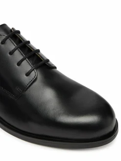 Scarpe basse Ess Rubber Derby Lth HM0HM02056 Nero