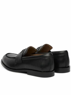 Scarpe basse Ess Rubber Loafer Hw Plaq Va Lth HM0HM02177 Nero