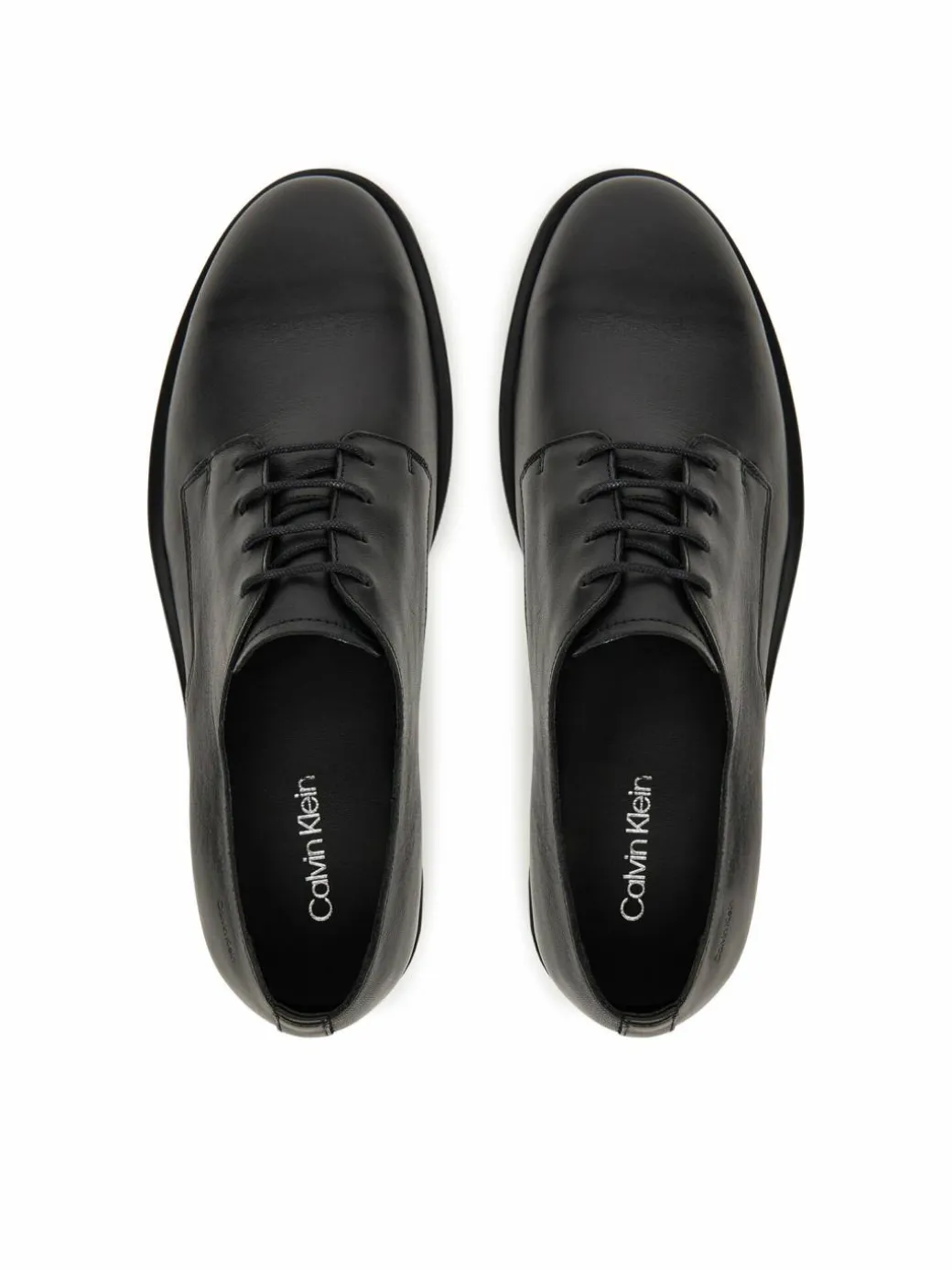 Scarpe basse Flex Dress Derby 4Holes Lth HM0HM01895 Nero