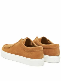 Scarpe basse Hybrid Apron Laceup Su HM0HM01967 Marrone
