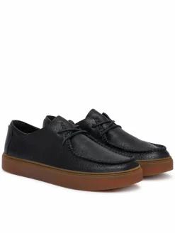 Scarpe basse Hybrid Clean Apron Tum Lth HM0HM02186 Nero