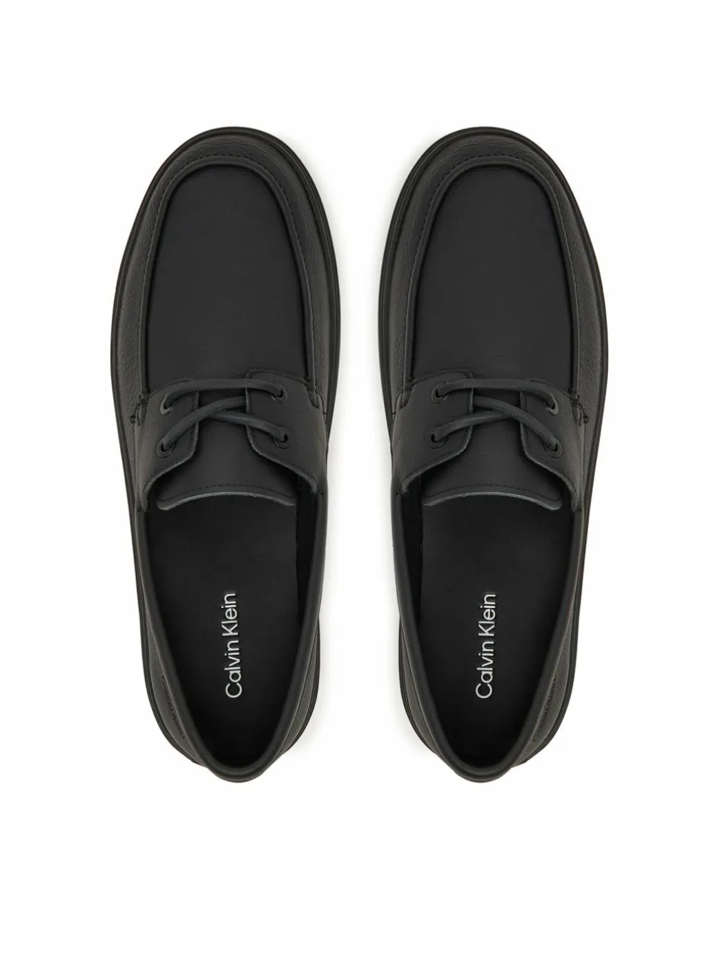 Scarpe basse Hybrid Clean Boat Shoe Lth HM0HM02233 Nero