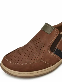 Scarpe basse 17371-25 Marrone