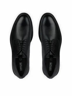 Scarpe basse Stringate U45CGB-00043 C9999 Nero