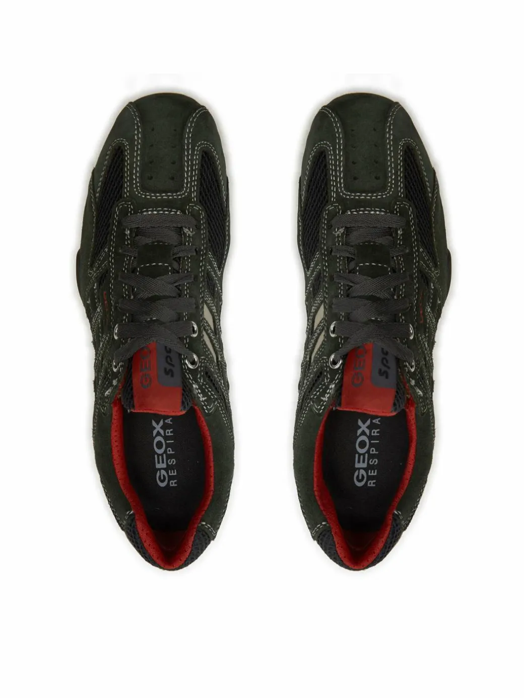 Scarpe basse U Snake K U4207K 02214 C1300 Verde