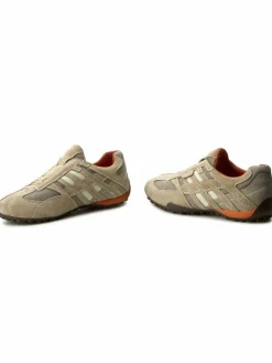 Scarpe basse U Snake L U4207L 02214 C0845 Beige