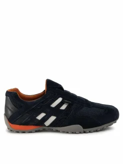 Scarpe basse U Snake L U4207L 02214 C4002 Blu scuro