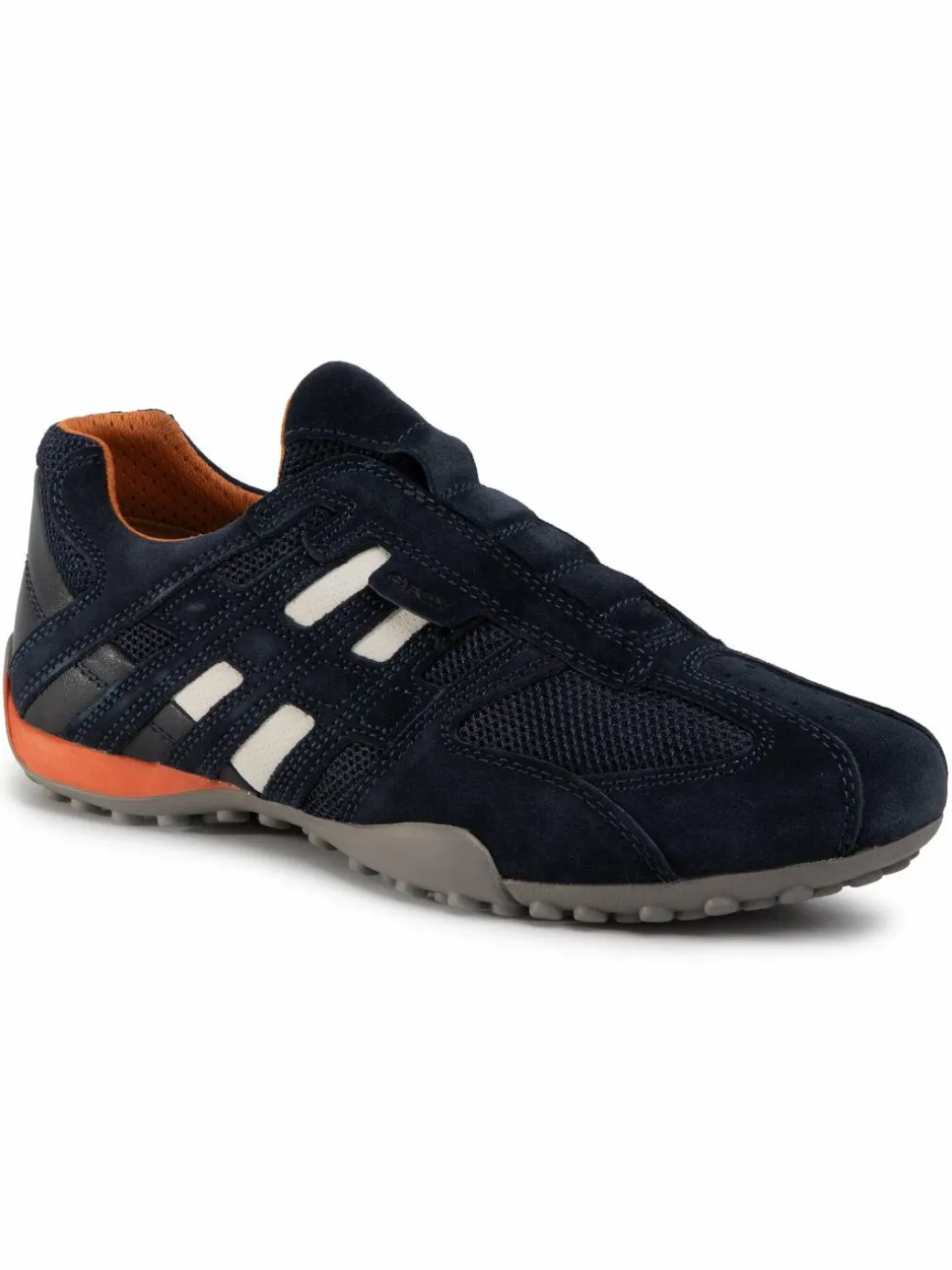 Scarpe basse U Snake L U4207L 02214 C4002 Blu scuro
