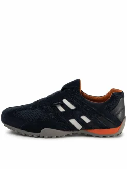 Scarpe basse U Snake L U4207L 02214 C4002 Blu scuro