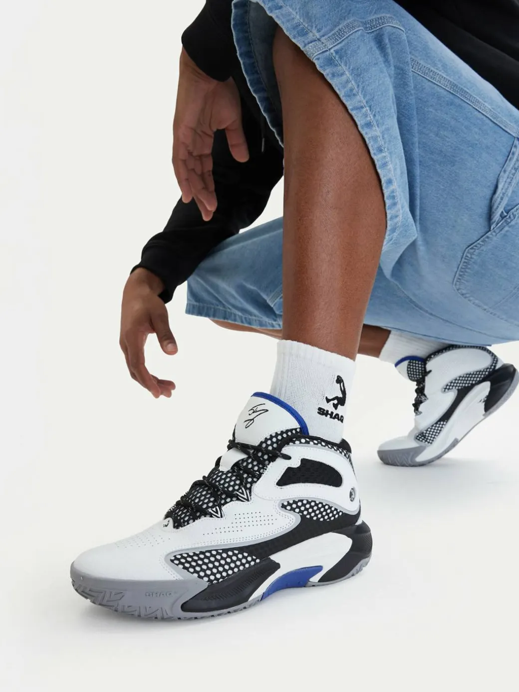 Scarpe da basket EOSS-SHAQNOTIX 2.0 AQ95039M-WB Grigio