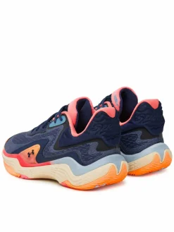 Scarpe da basket UA Spawn 7 3028461 Blu scuro