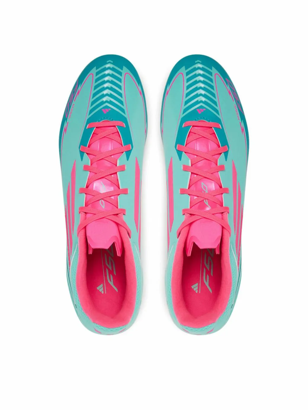 Scarpe da calcio F50 League Messi Firm/Multi-Ground IH0928 Turchese