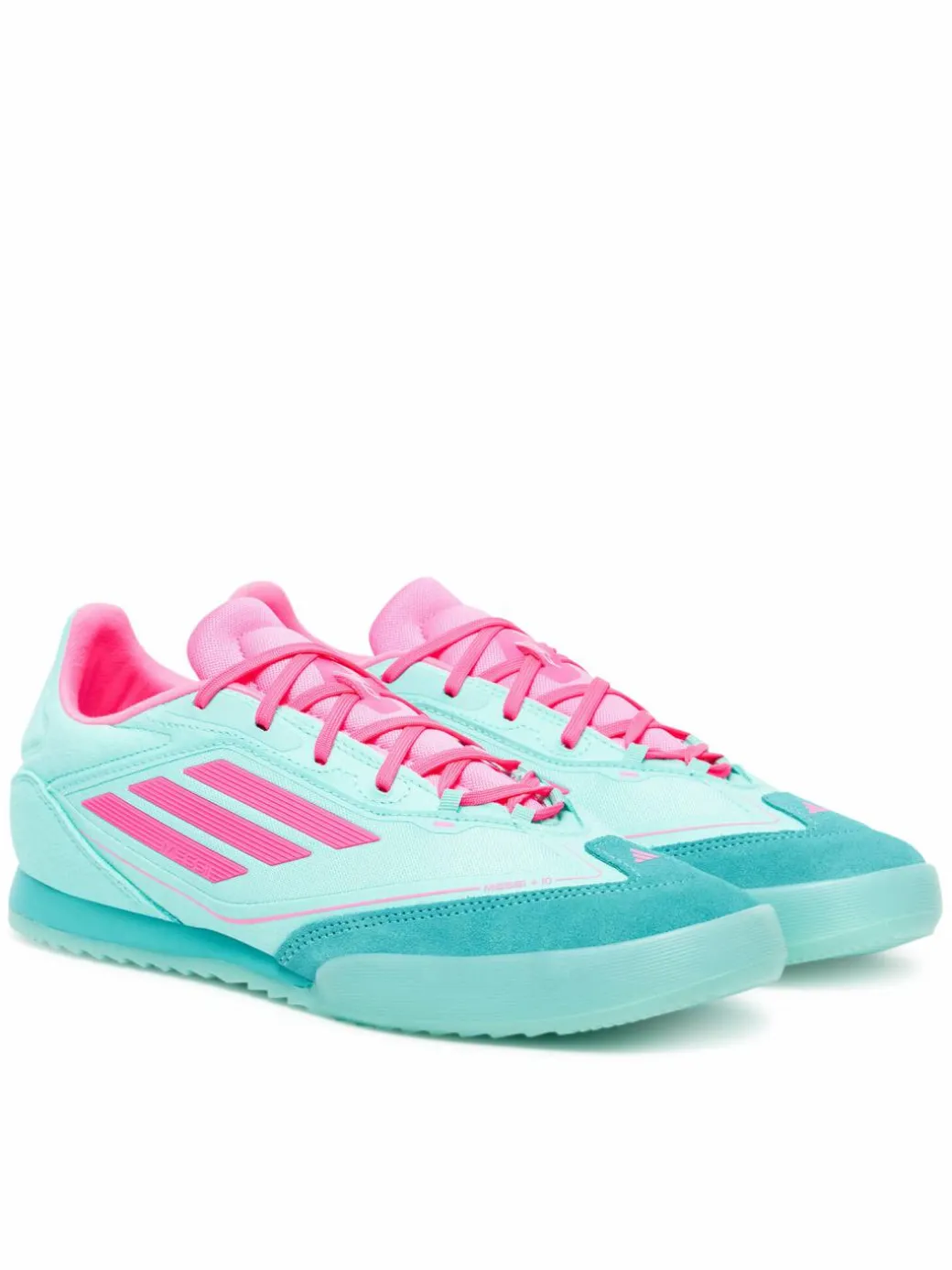 Scarpe da calcio F50 Messi Freestyle Indoor JH8831 Turchese