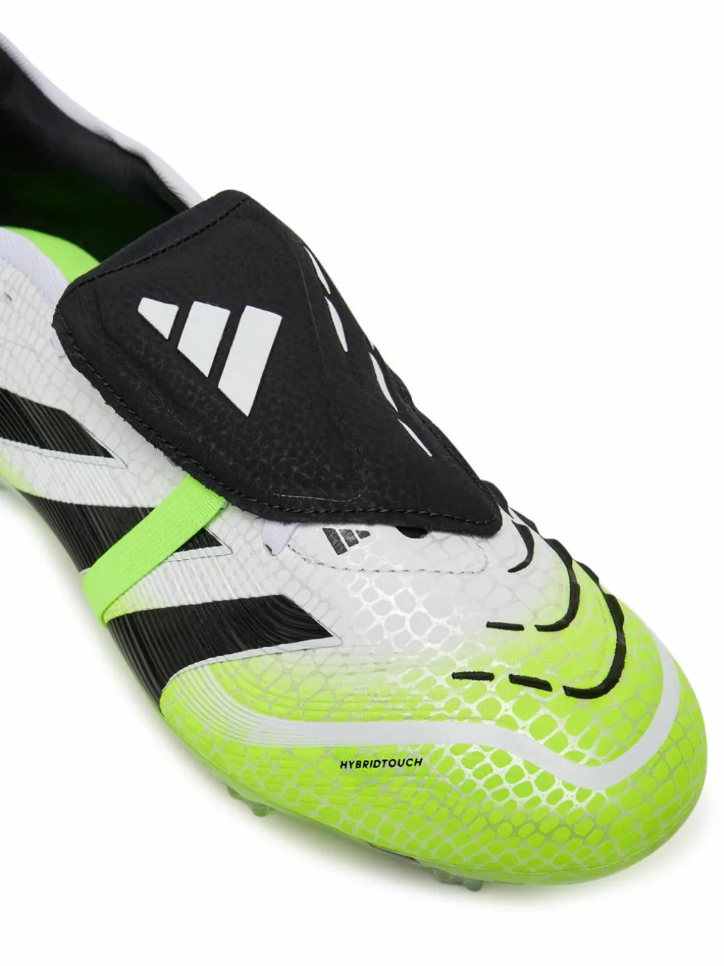 Scarpe da calcio Predator Pro Fold-Over Tongue Firm Ground JS4071 Bianco
