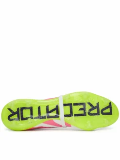 Scarpe da calcio Predator Pro Fold-Over Tongue Firm Ground JR0440 Bianco