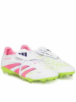 Scarpe da calcio Predator Pro Fold-Over Tongue Firm Ground JR0440 Bianco