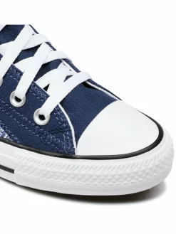 Scarpe da ginnastica Chuck Taylor All Star Hickory Stripe A00480C Blu scuro