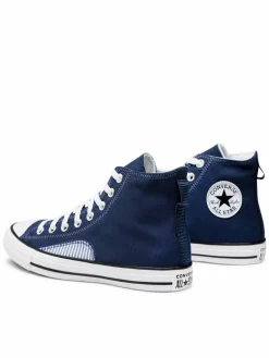 Scarpe da ginnastica Chuck Taylor All Star Hickory Stripe A00480C Blu scuro