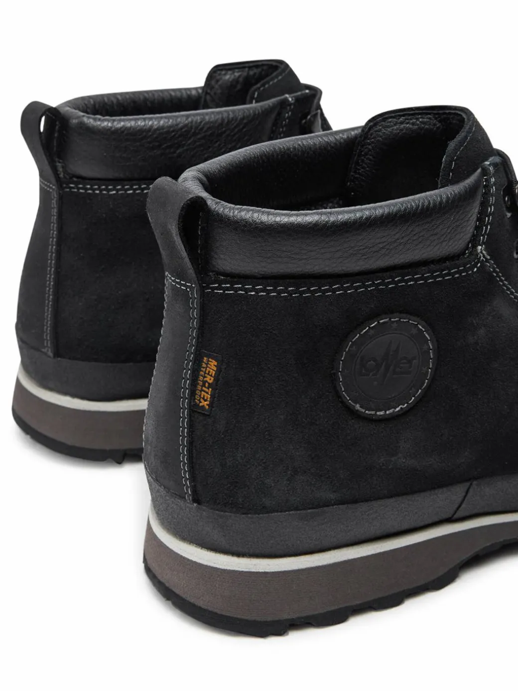 Scarpe da trekking Bio Naturale Mid Mtx Suede 50085/A Nero