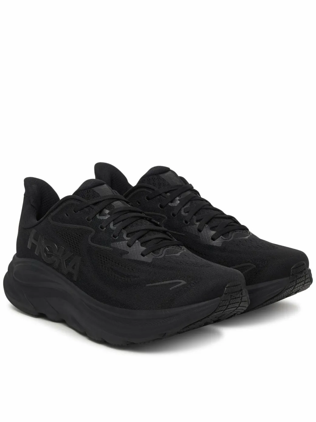 Scarpe running Clifton 10 Wide Nero